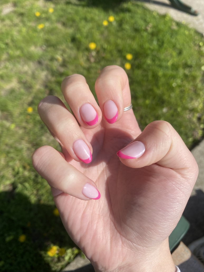 Hot pink nail ideas