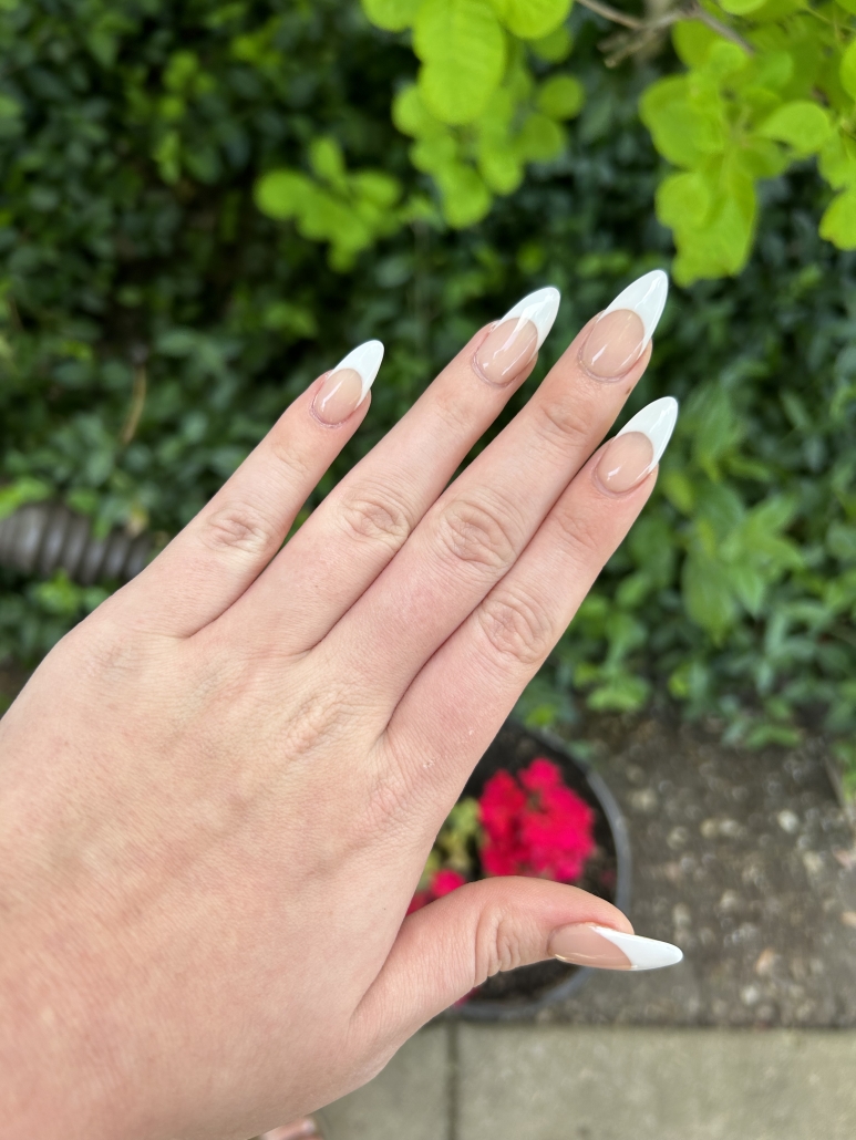 White French tips