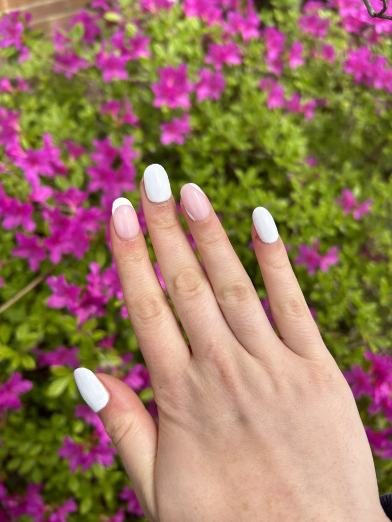 White nails